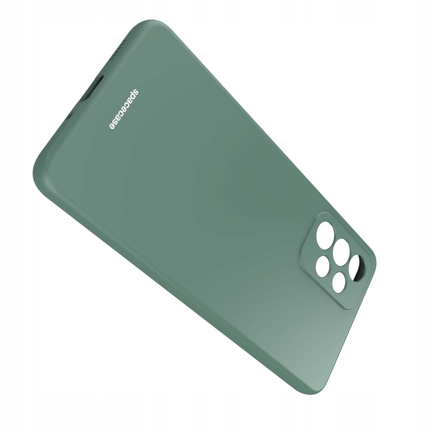 Spacecase Silicone Case Galaxy A33 5G dark green
