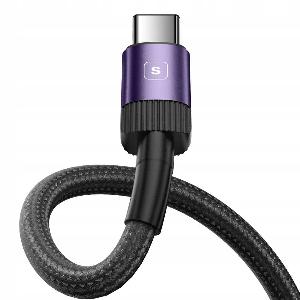 Spacecase Usb-C Cable 1M 3A Purple