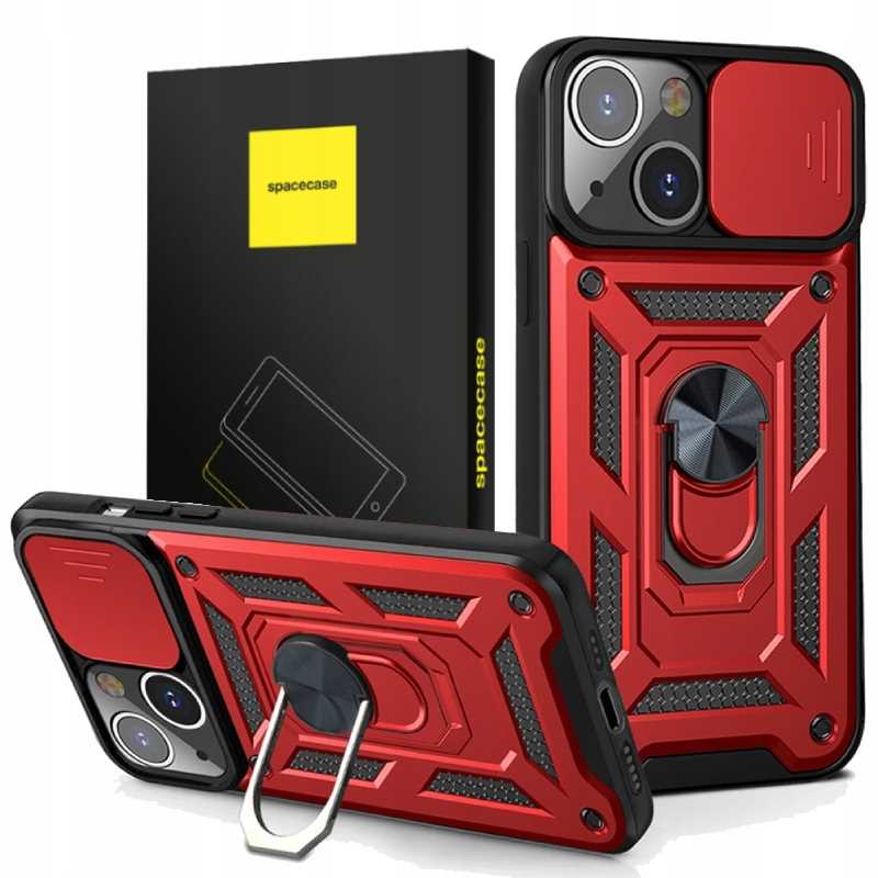 Spacecase Camring Iphone 13 Red