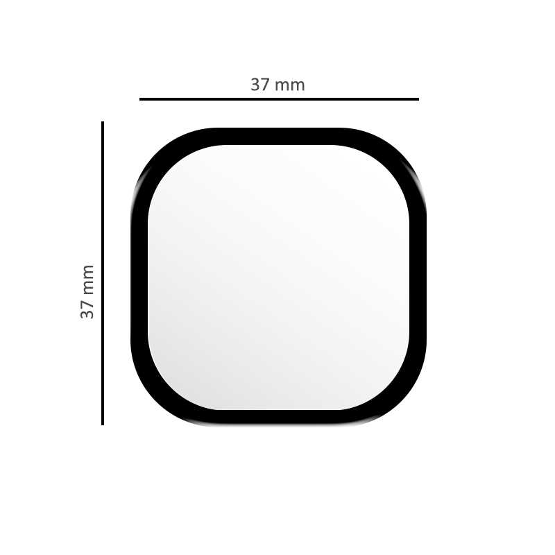 Spacecase Hybrid Glass Fitbit Versa Sense