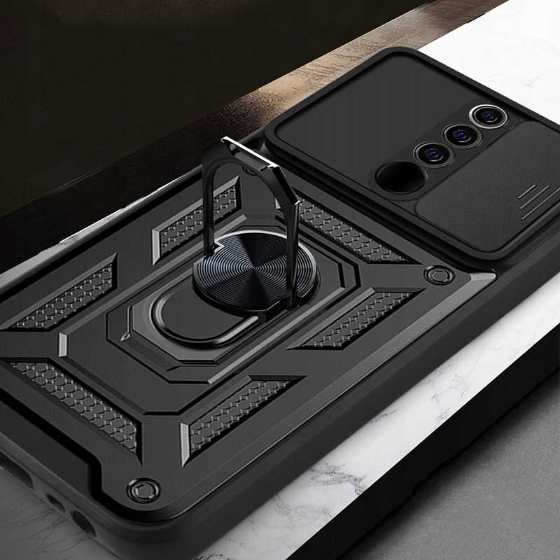 Spacecase Camring Redmi Note 8 Pro black
