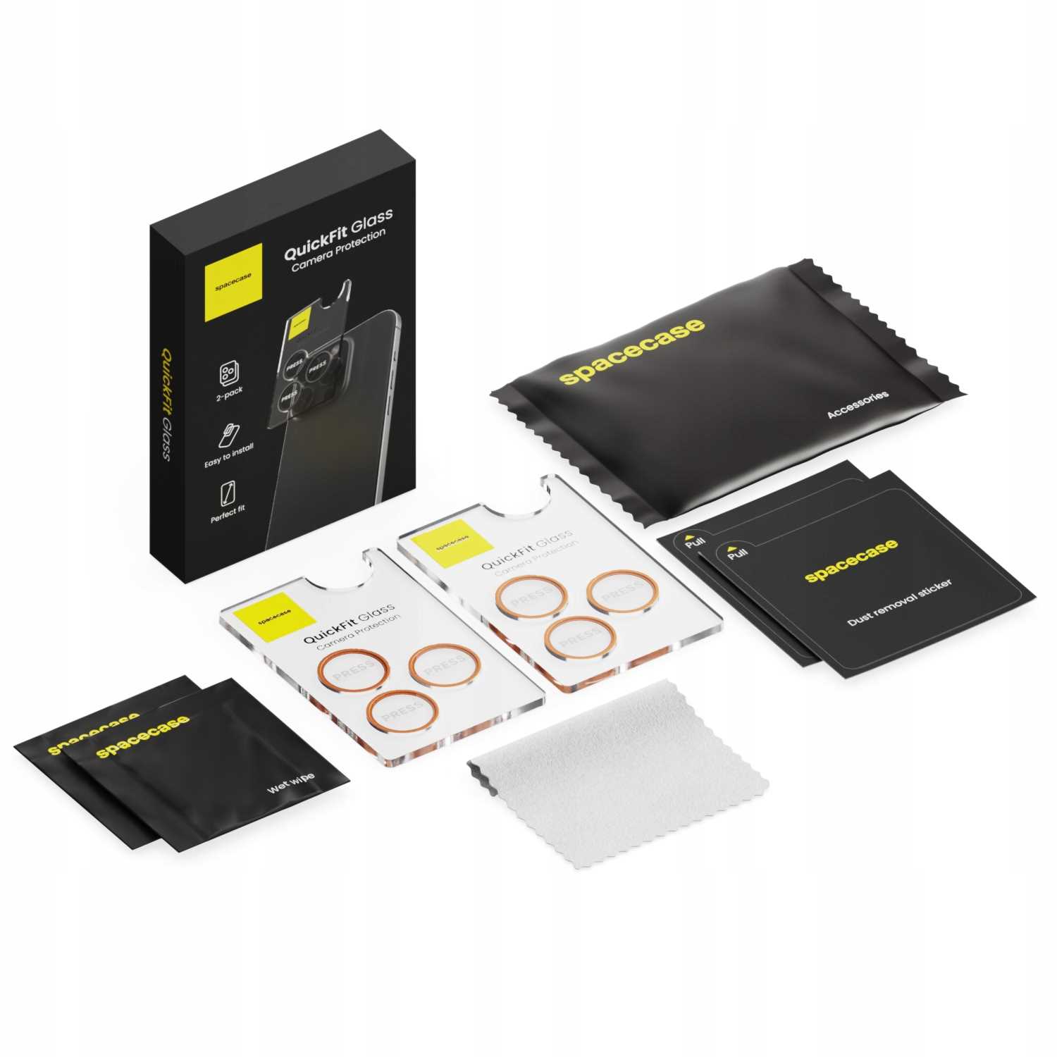 Spacecase Quickfit Camera iPhone 17 Pro / 17 Pro Max orange