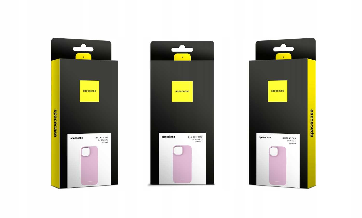 Spacecase Silicone Case Iphone 15 Lilac