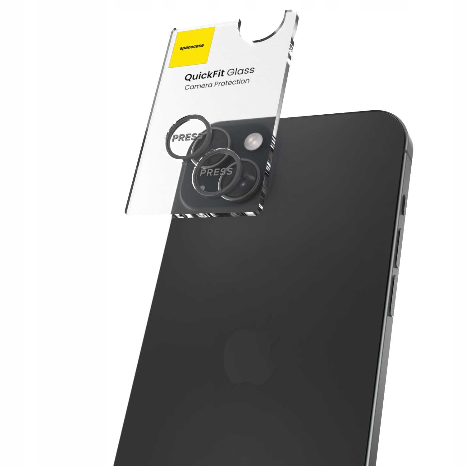 Spacecase Quickfit Camera Iphone 15/15 Plus Black