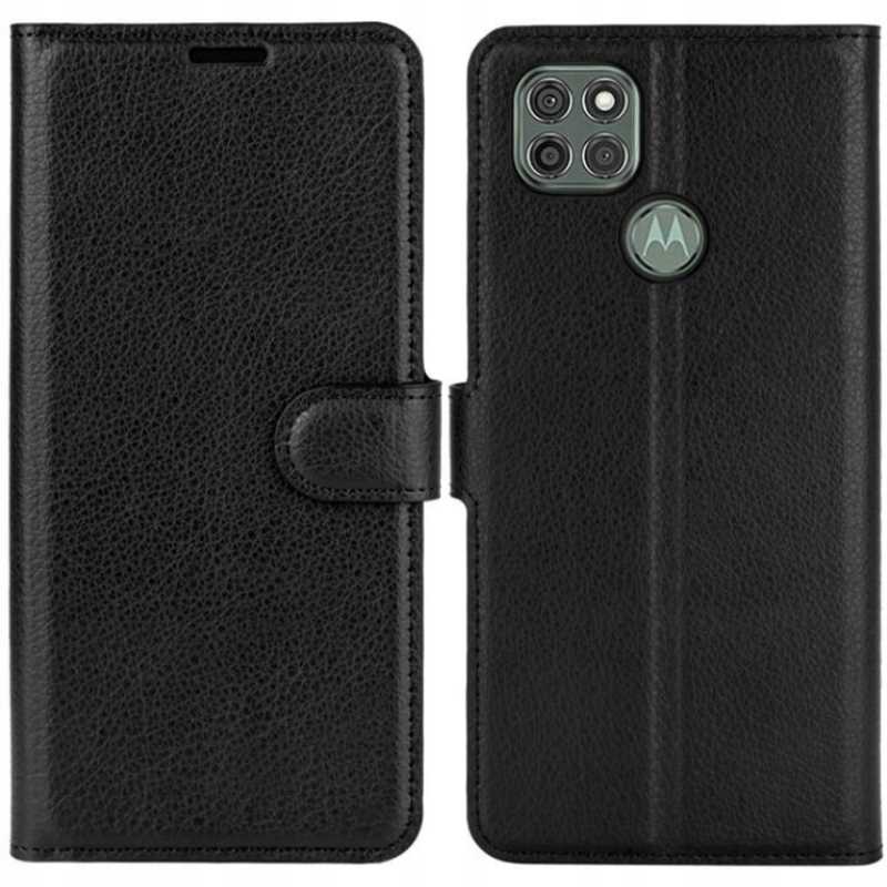 Litchi Moto G9 Power Czarny