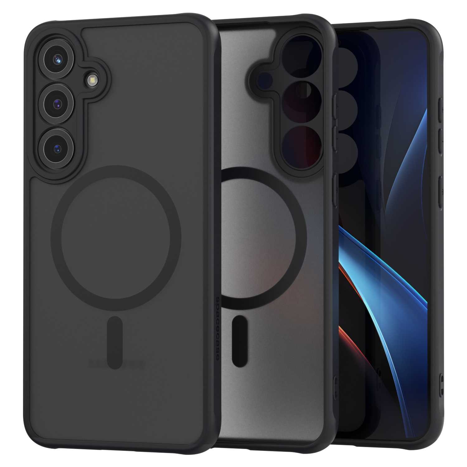 Spacecase Hybrid Mag Galaxy S25+ Black