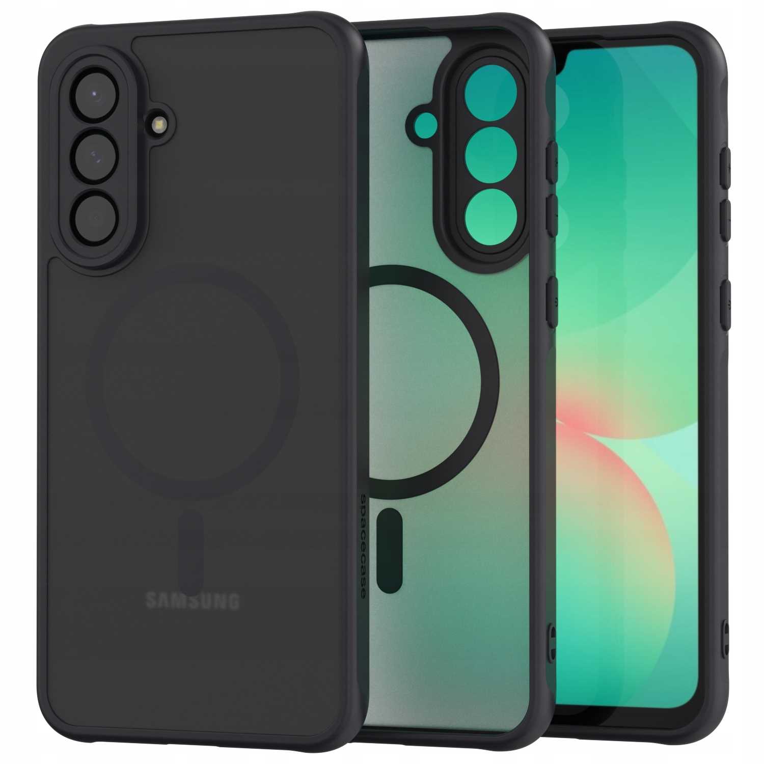 Spacecase Hybrid Mag Galaxy A26 5G Black