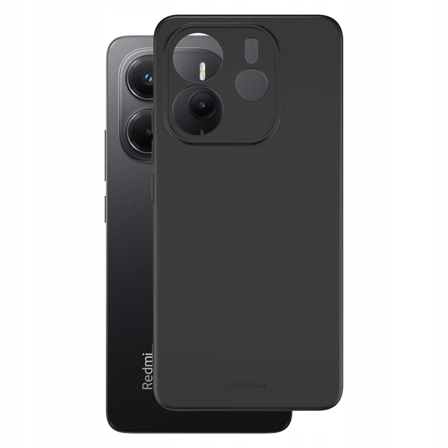 Spacecase Silicone Case 3.0 Redmi Note 14 4G black