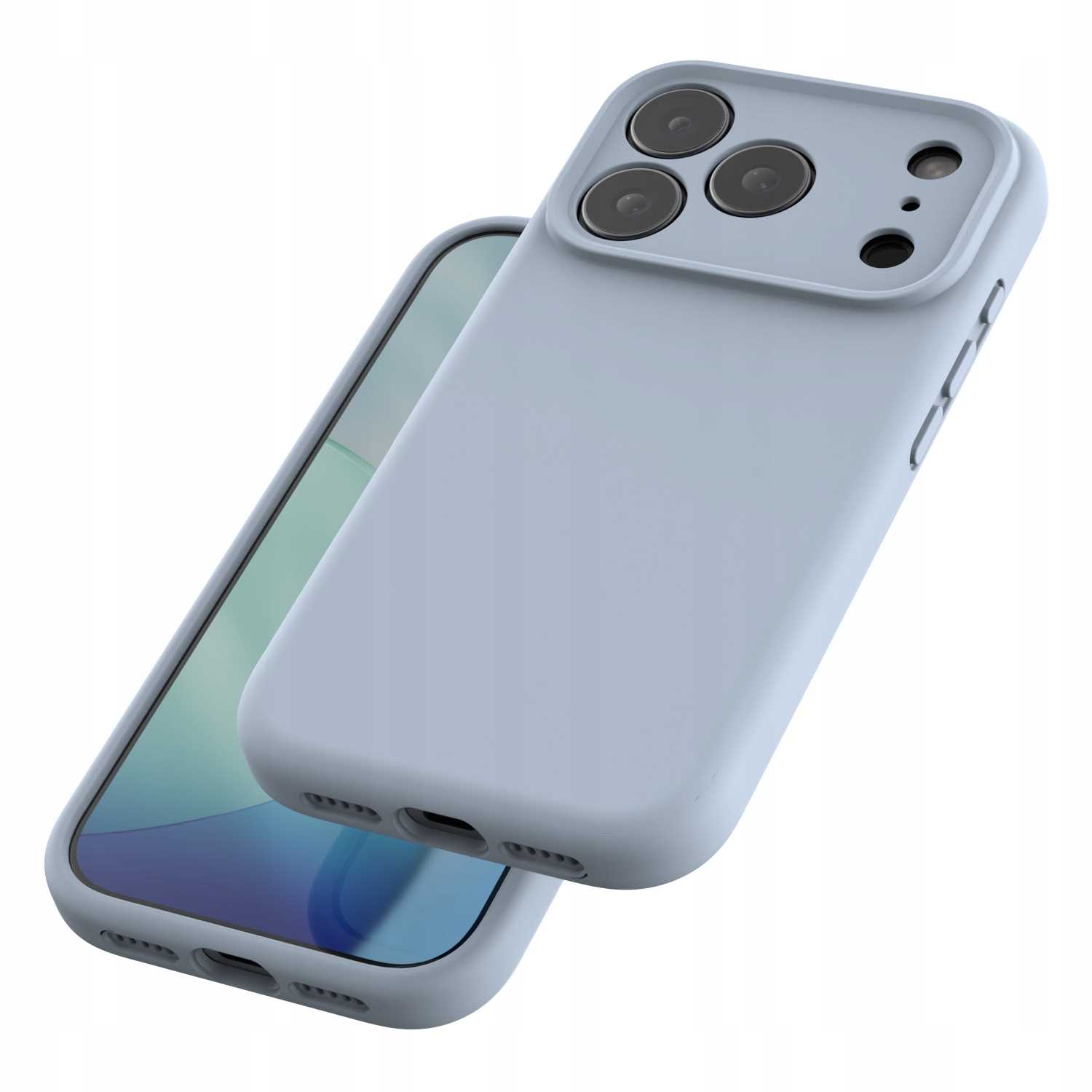 Spacecase Silicone Mag iPhone 17 Pro Max baby blue
