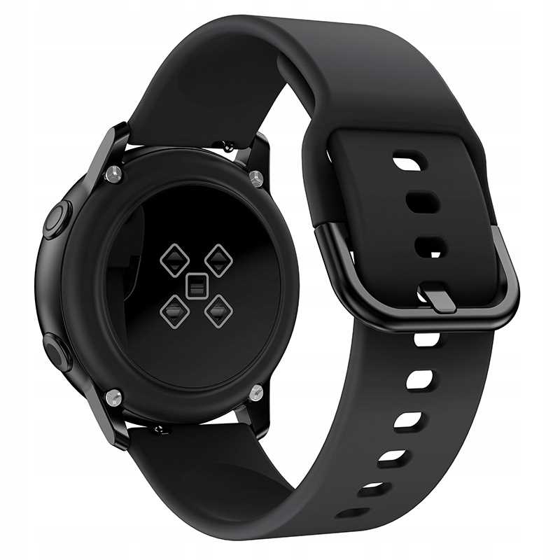 Spacecase Silicone Band 22mm black