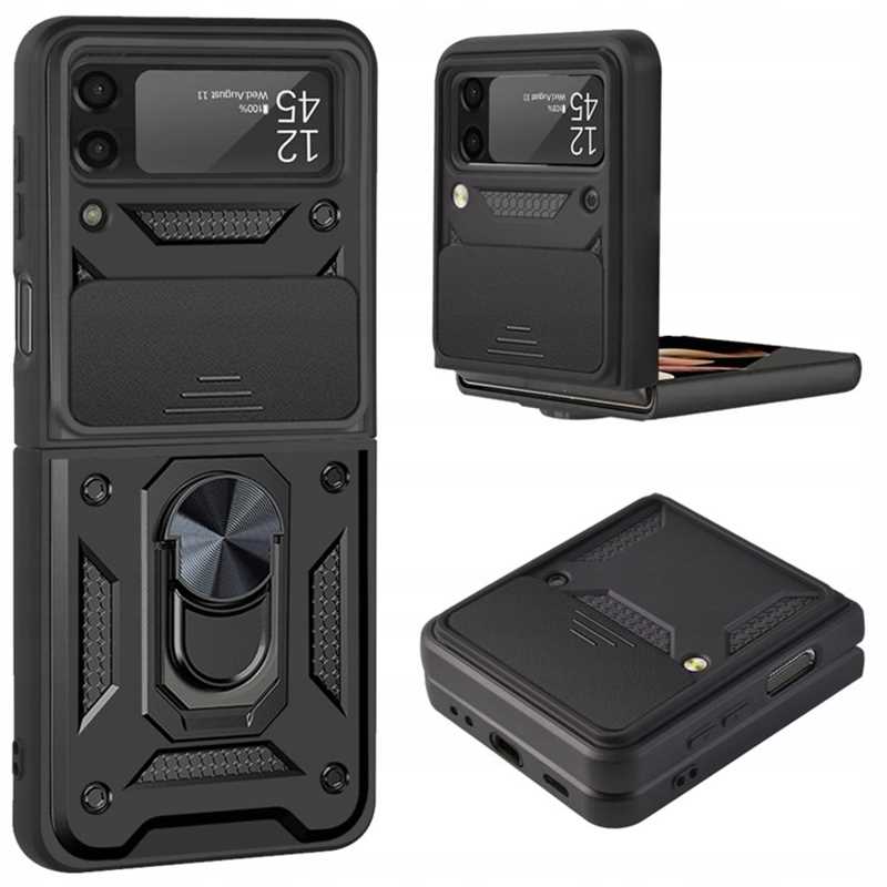 Spacecase Camring Galaxy Z Flip 4 Black