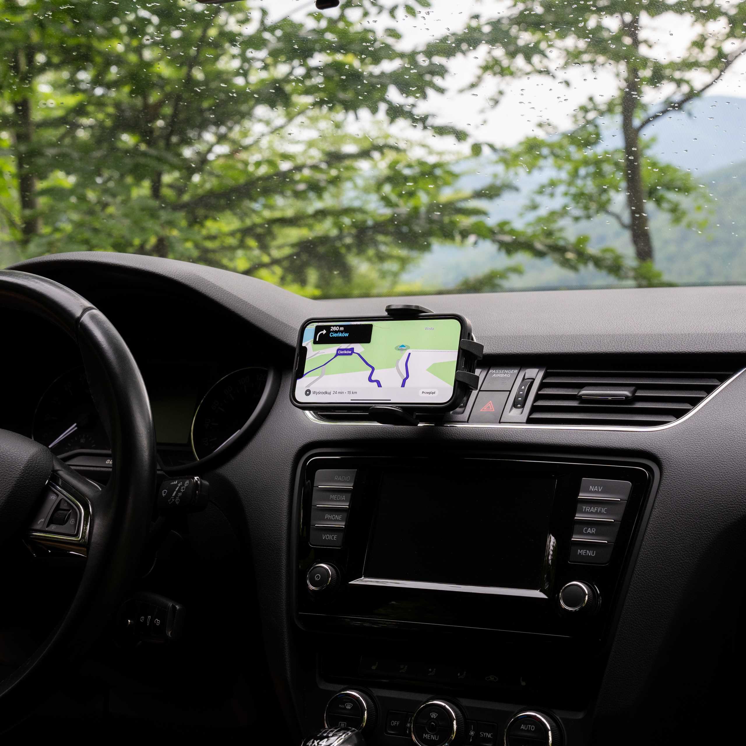 Spacecase Car Holder SC12 Ghost Air Vent black