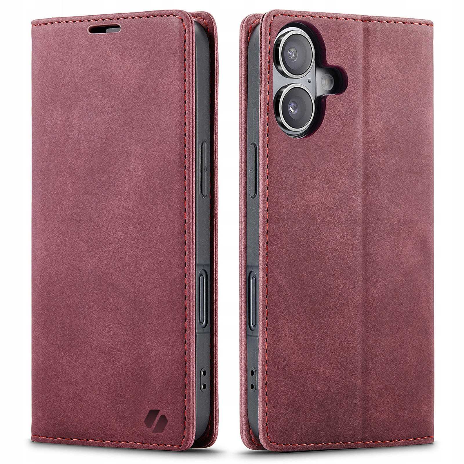 Spacecase Wallet Iphone 16 Plus Red