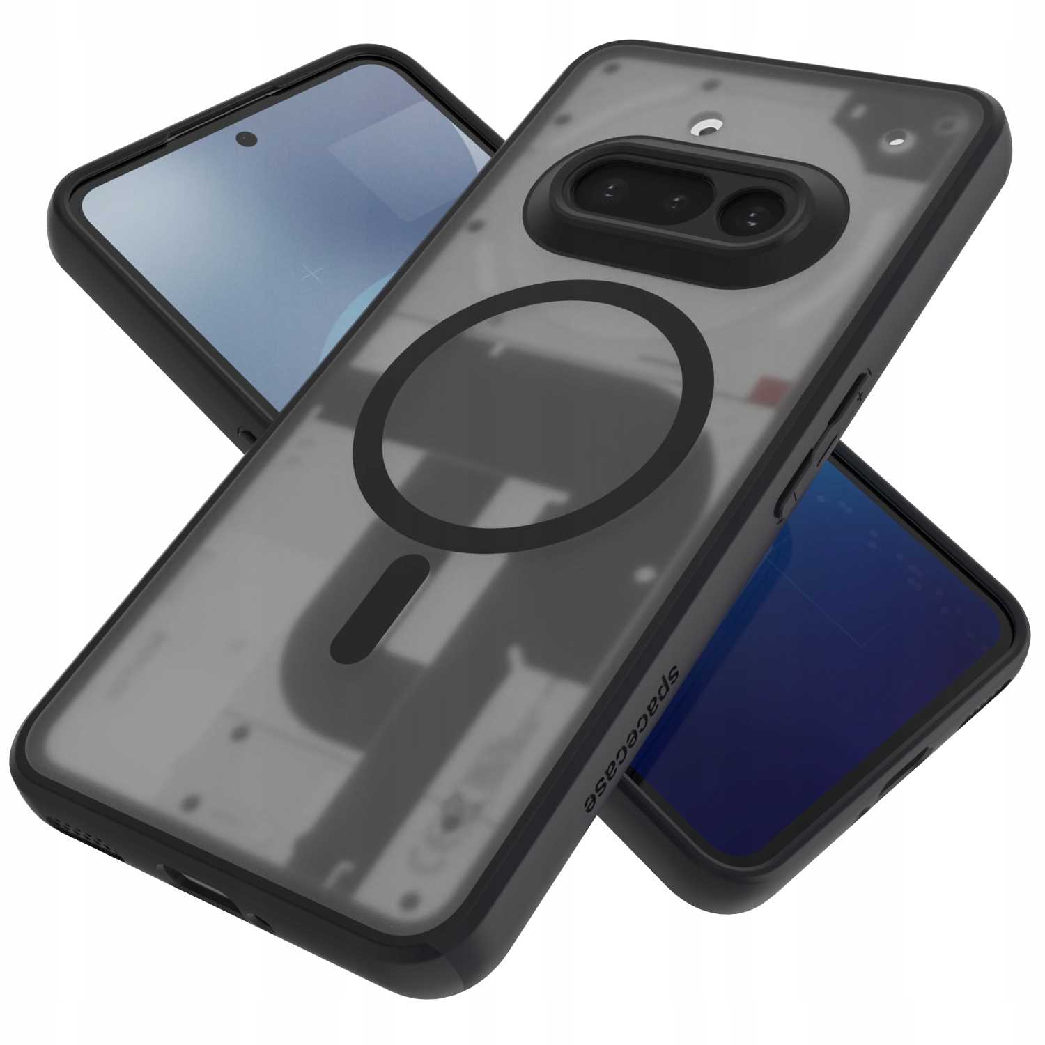 Spacecase Hybrid Mag Nothing Phone 3a black