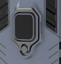 Spacecase X-Ring Vivo Y11s/Y20s niebieski