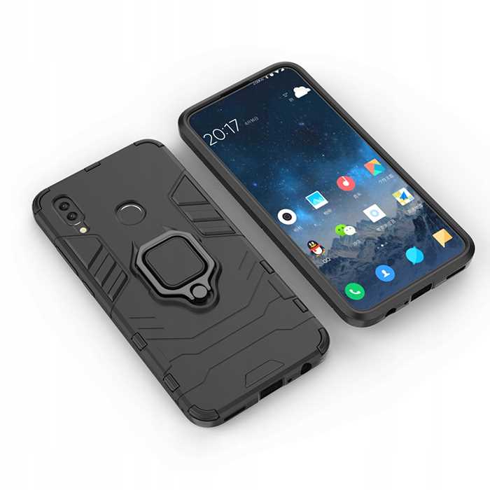 Spacecase X-Ring Huawei P Smart Z Czarny