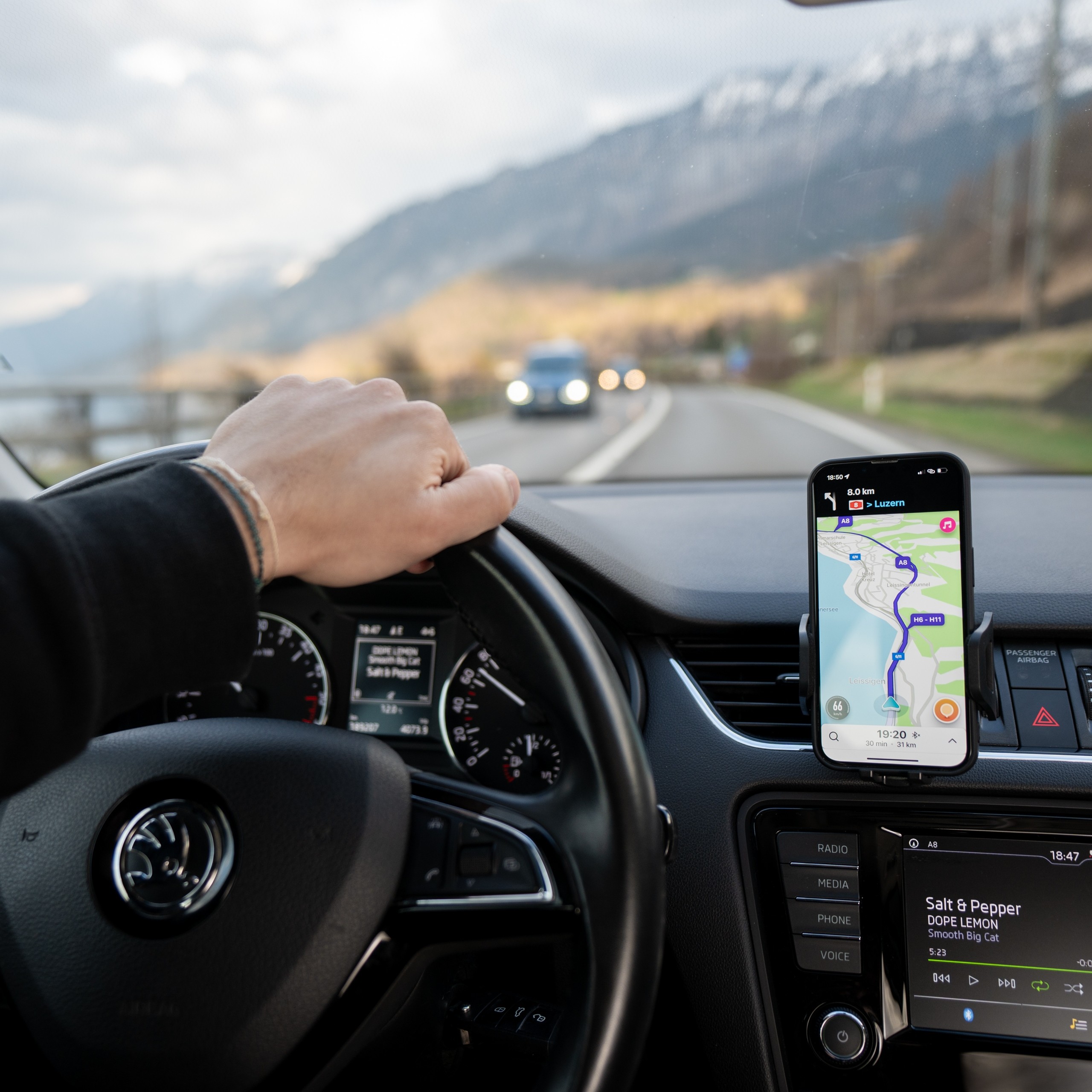 Spacecase Car Holder SC16 Universal Air Vent black