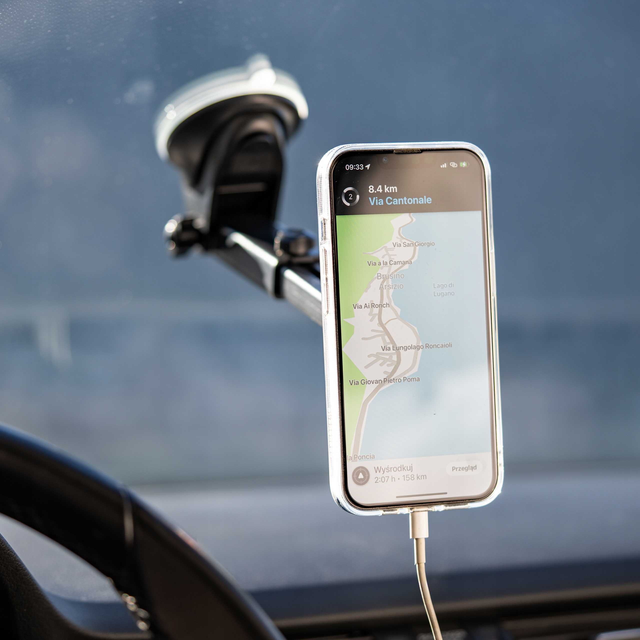 Spacecase Car Holder SC10 Dash/Windshield Magnetic black