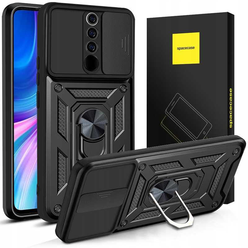Spacecase Camring Redmi Note 8 Pro black