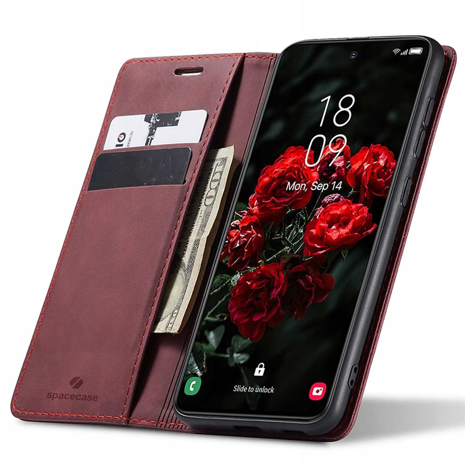 Spacecase Wallet Galaxy S24 Fe Red