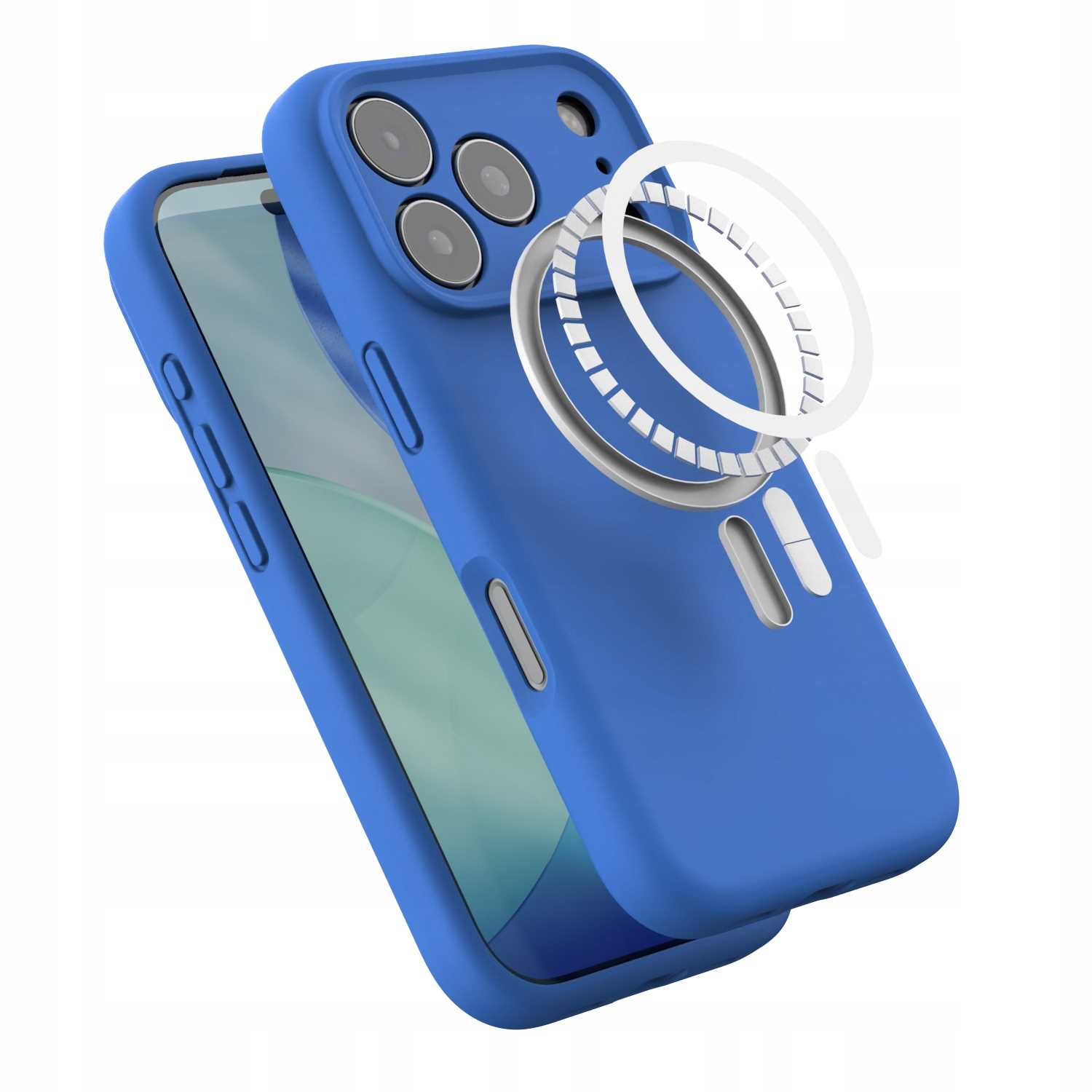 Spacecase Silicone Mag Iphone 17 Pro Max Blue