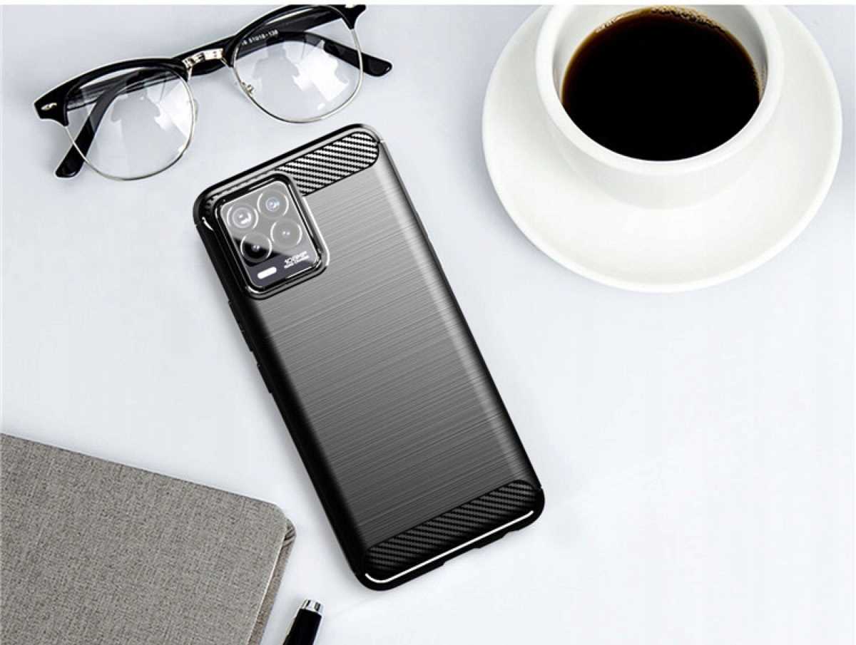 Spacecase Carbon Realme 8/8 Pro czarny