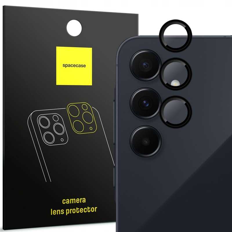 Spacecase Camera Ring Galaxy A55 5G Black