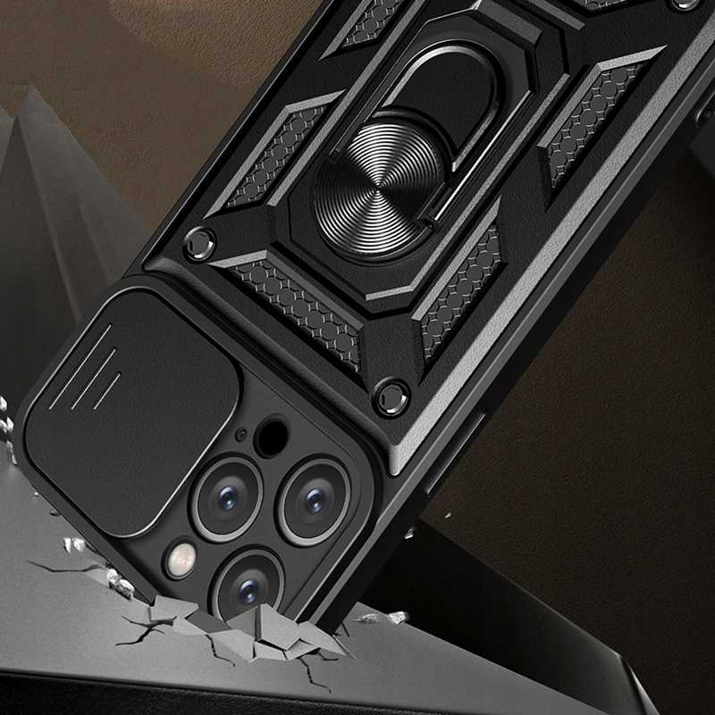 Spacecase Camring iPhone 15 Pro max black