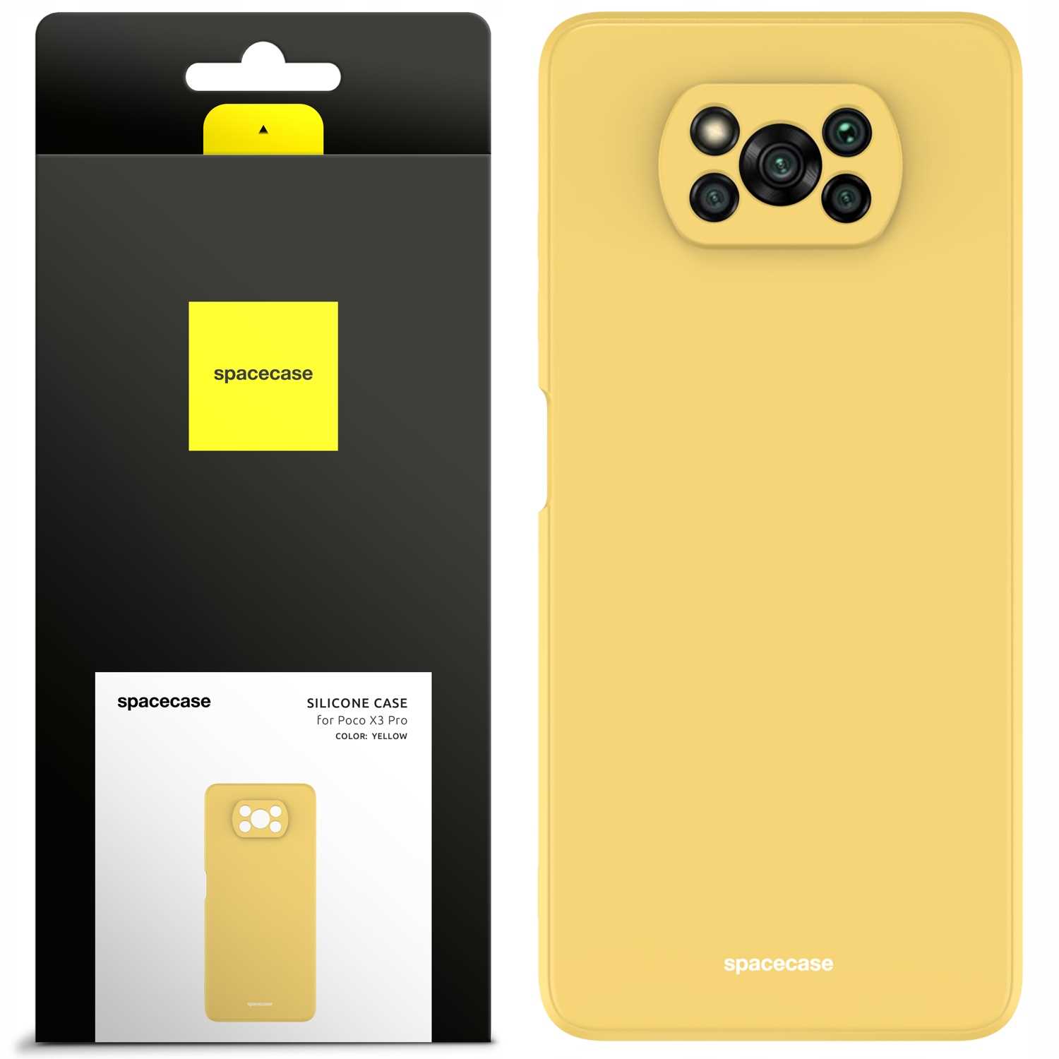 Spacecase Silicone Case Poco X3 Pro/Nfc Yellow