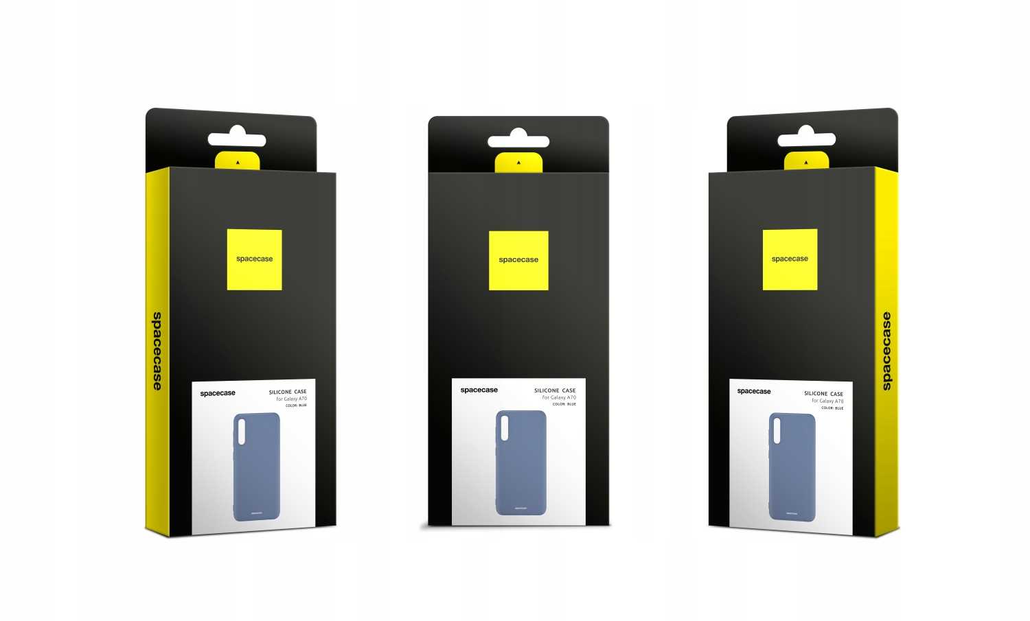 Spacecase Silicone Case Galaxy A70 blue