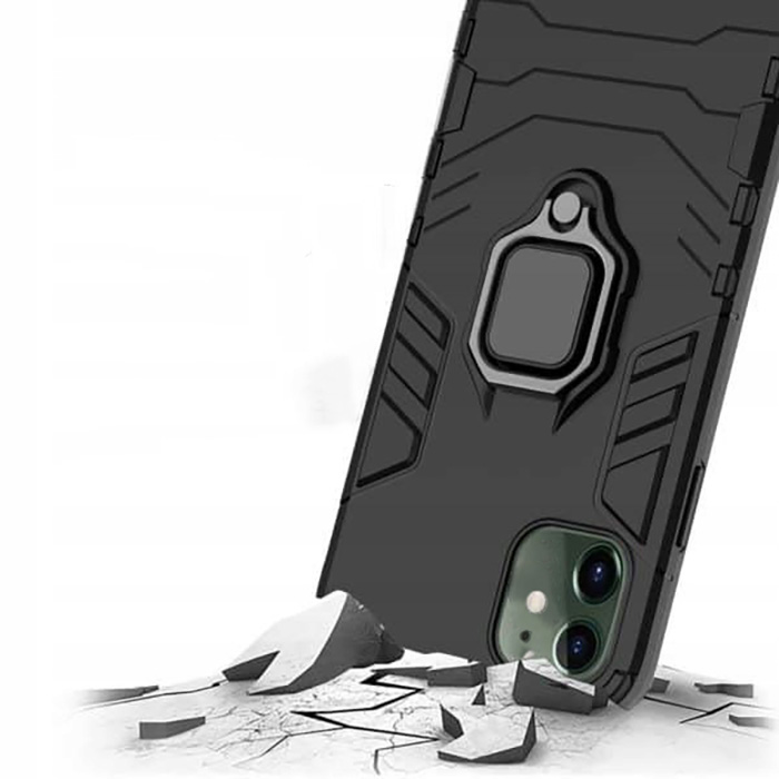 Spacecase X-Ring Iphone 11 Czarny