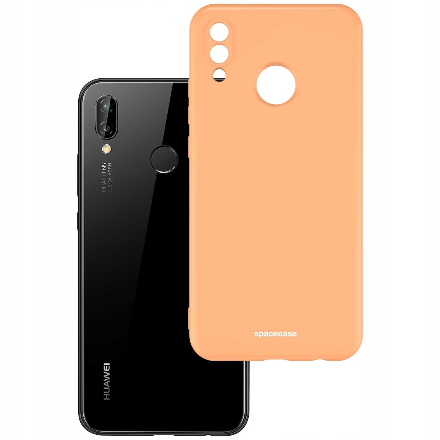Spacecase Silicone Case Huawei P20 Lite Orange