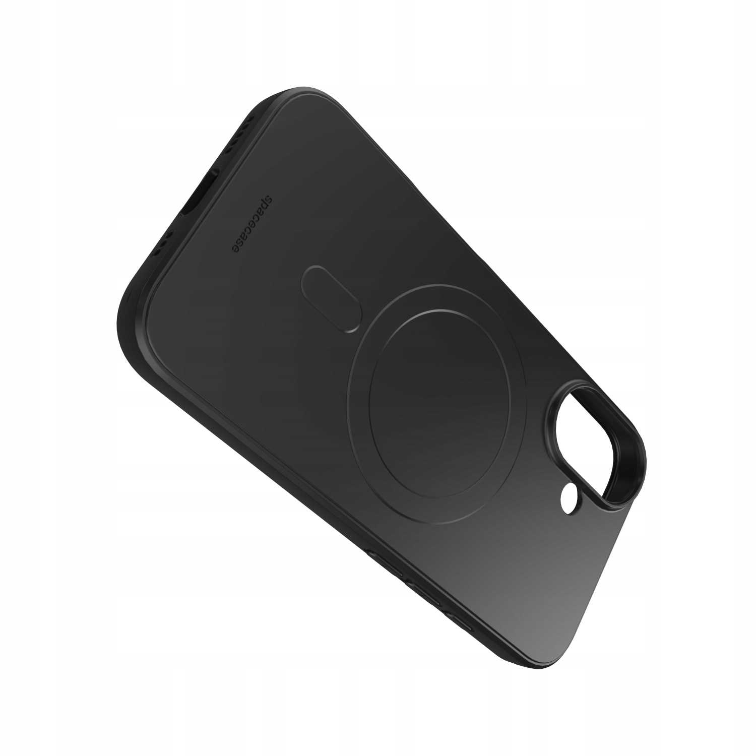 Spacecase Silicone Magnetic Case iPhone 16 black