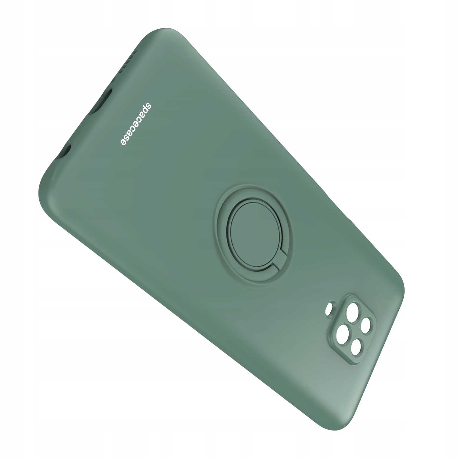 Spacecase Silicone Ring Redmi Note 9S/9 Pro Dark Green