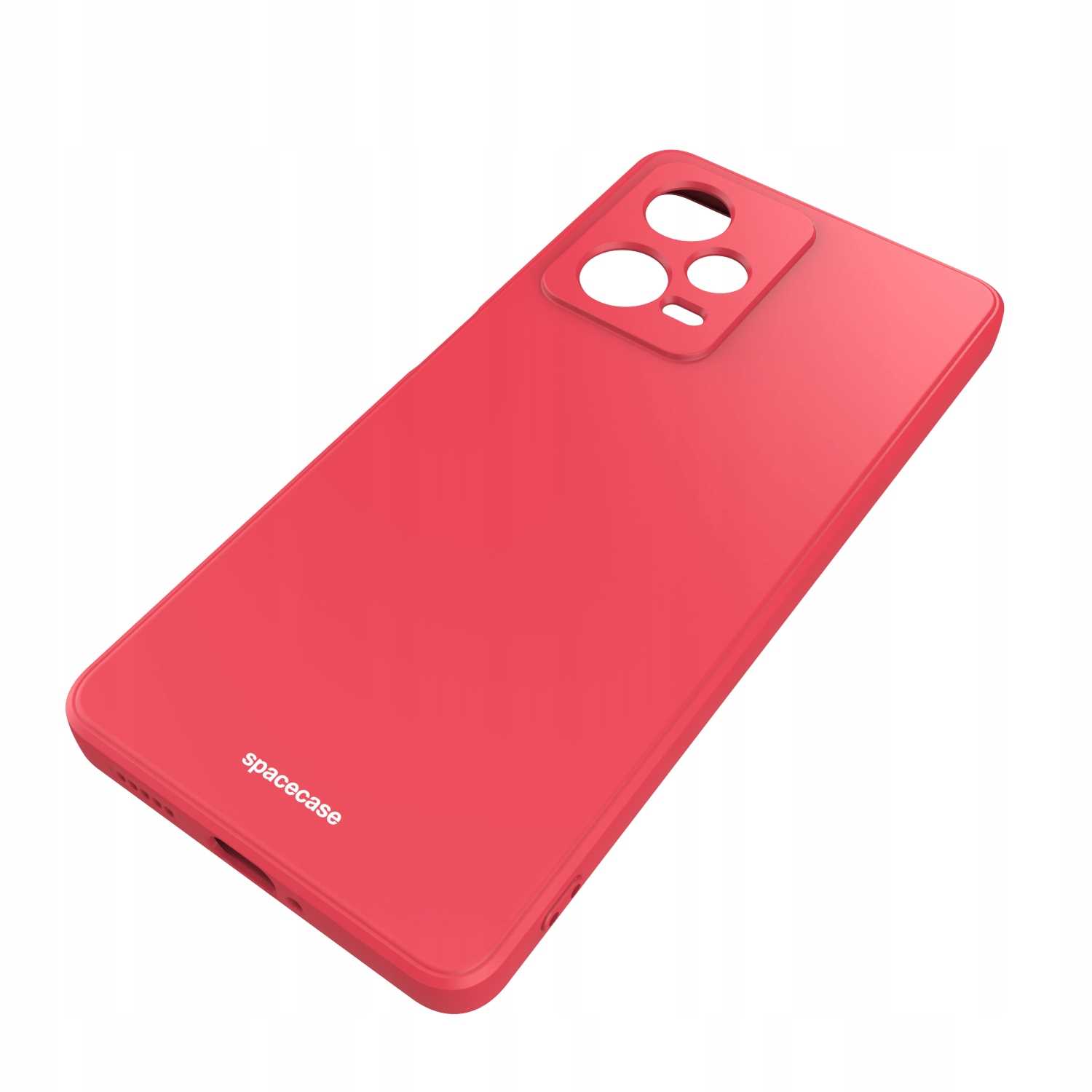 Spacecase Silicone Case Redmi Note 12 Pro 5G Red