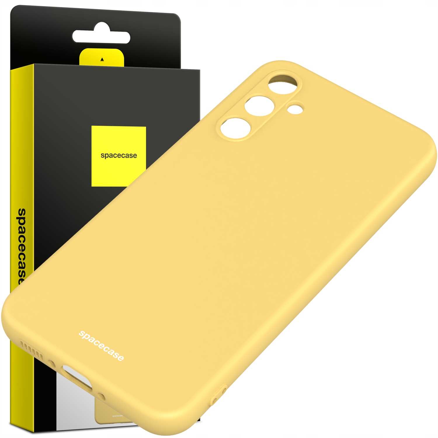 Spacecase Silicone Case Galaxy A54 5G yellow