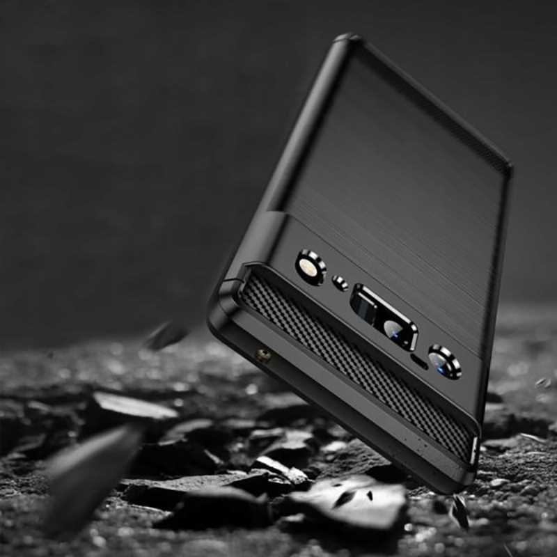 Spacecase Carbon Google Pixel 6A czarny