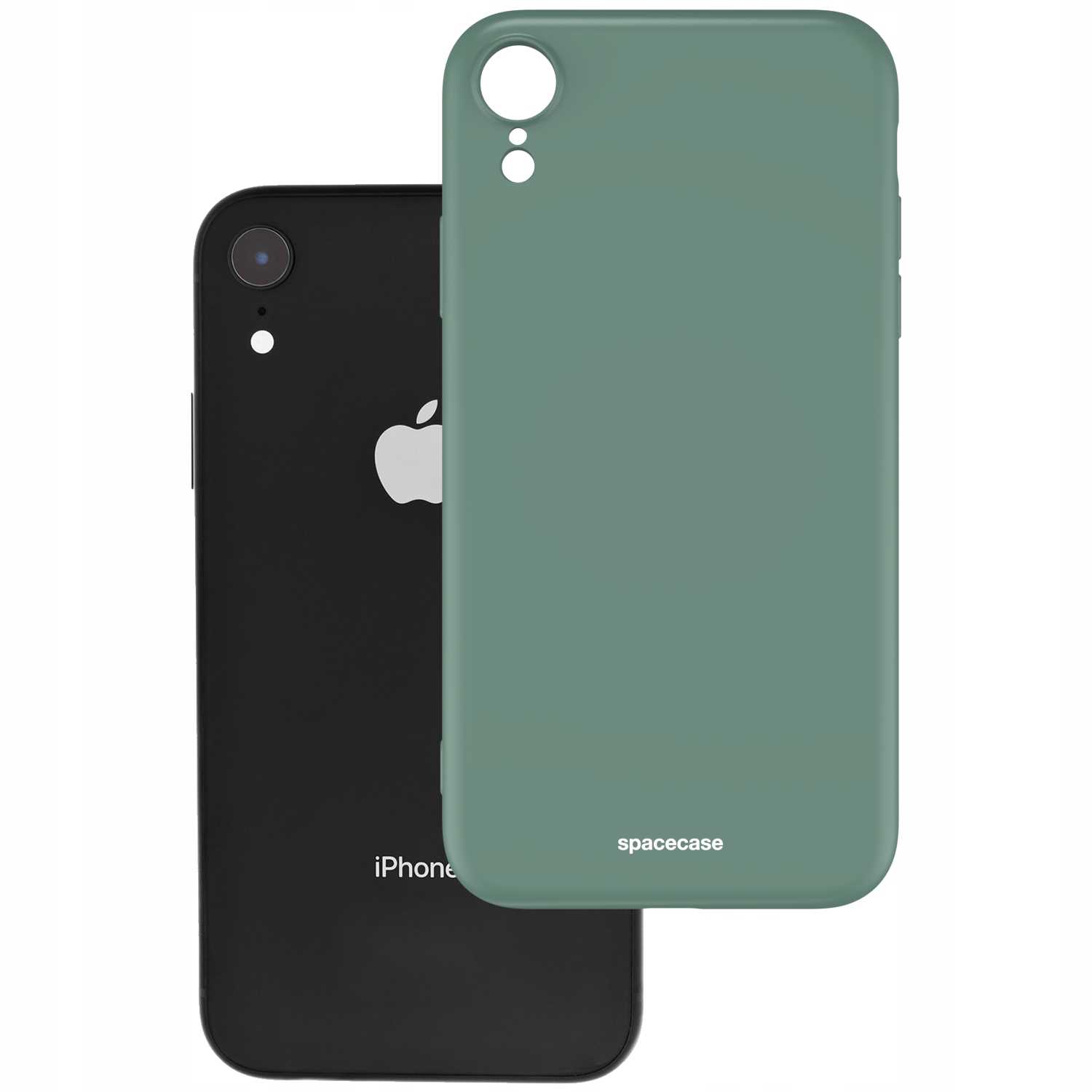 Spacecase Silicone Case Iphone Xr Dark Green