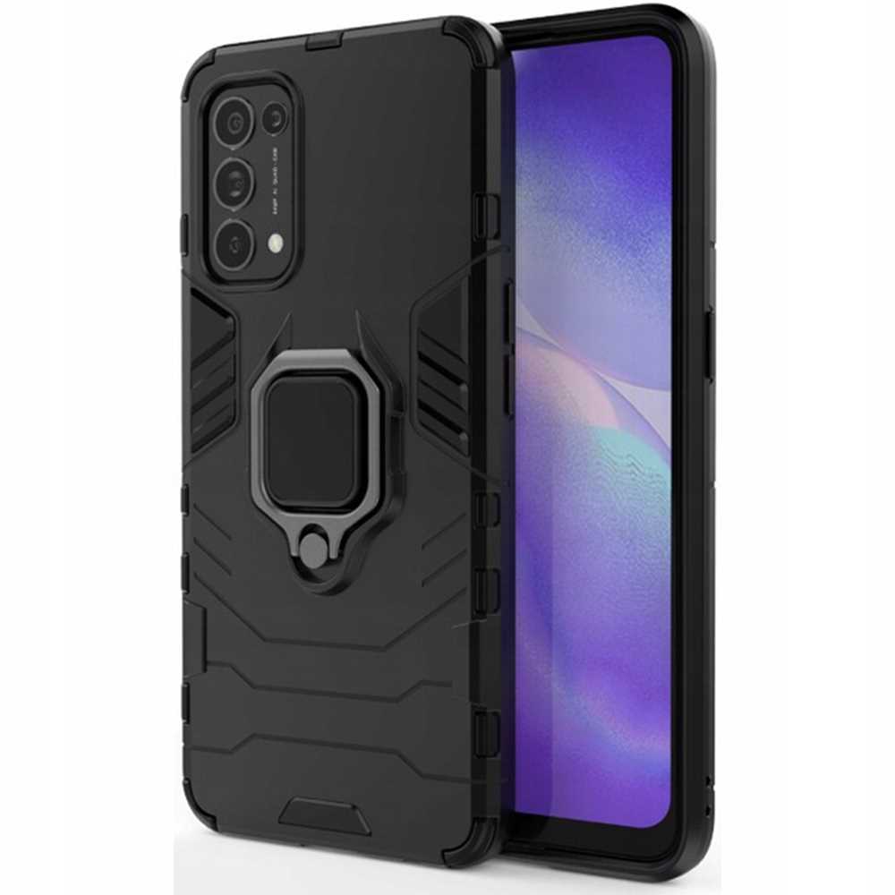 Spacecase X-Ring Oppo Reno 5 Czarny