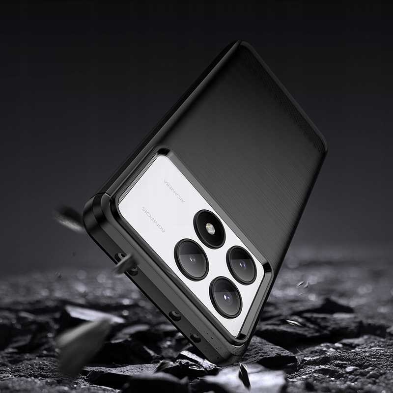 Spacecase Carbon Poco X6 Pro 5G black