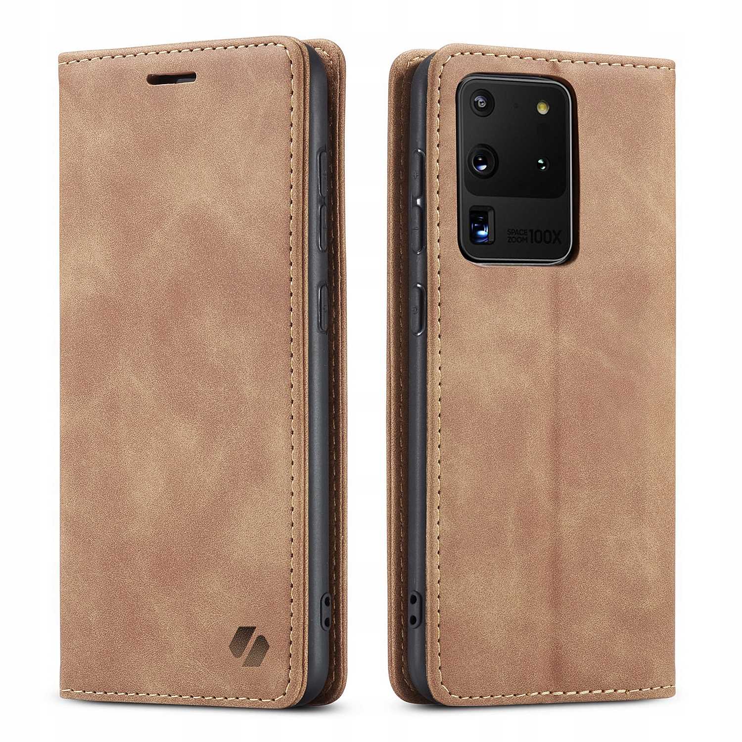 Spacecase Wallet Galaxy S20 Ultra Light Brown