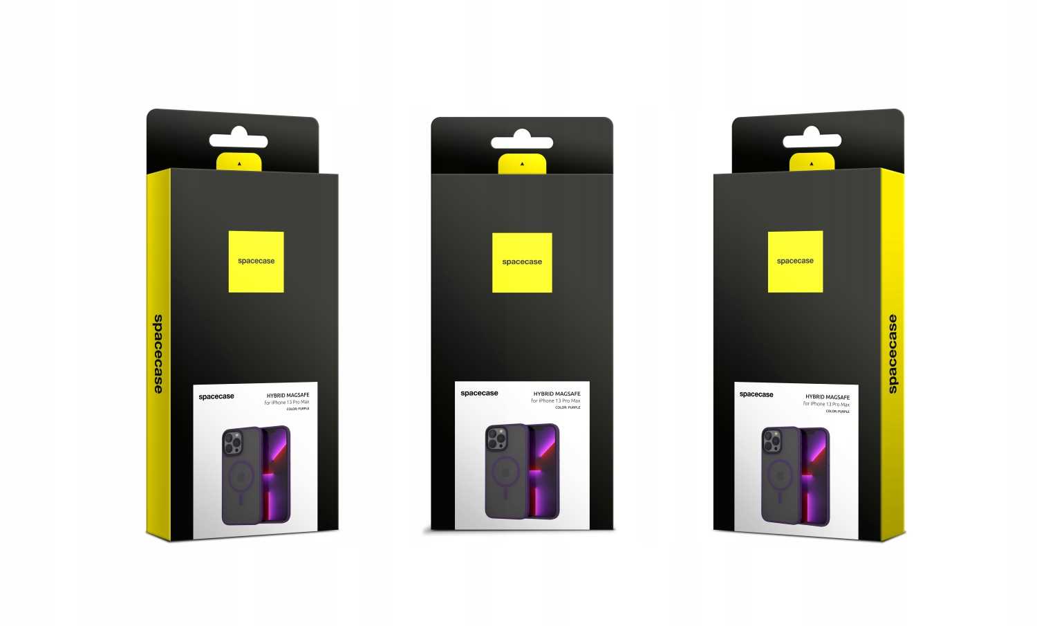 Spacecase Hybrid Mag iPhone 13 Pro Max purple