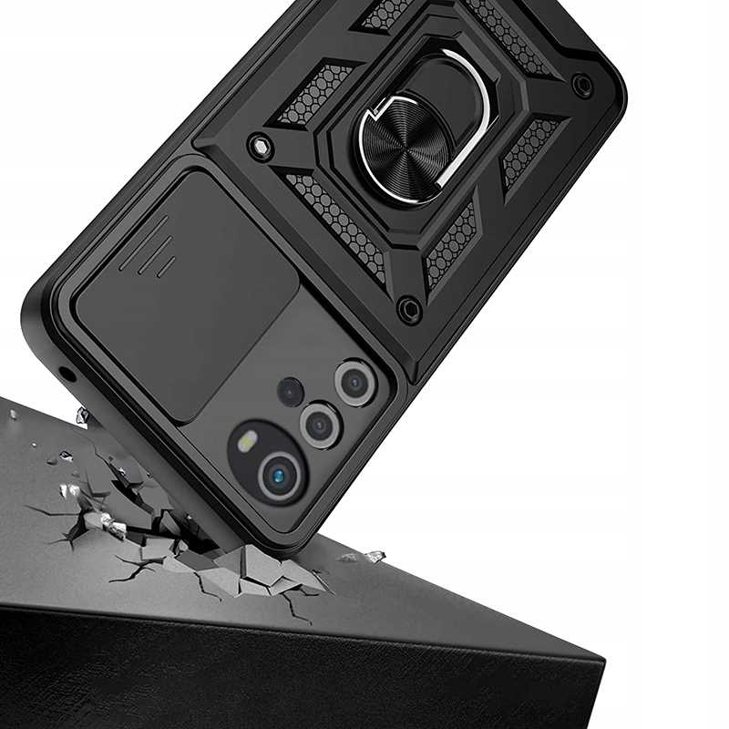 Spacecase Camring Motorola G22 black