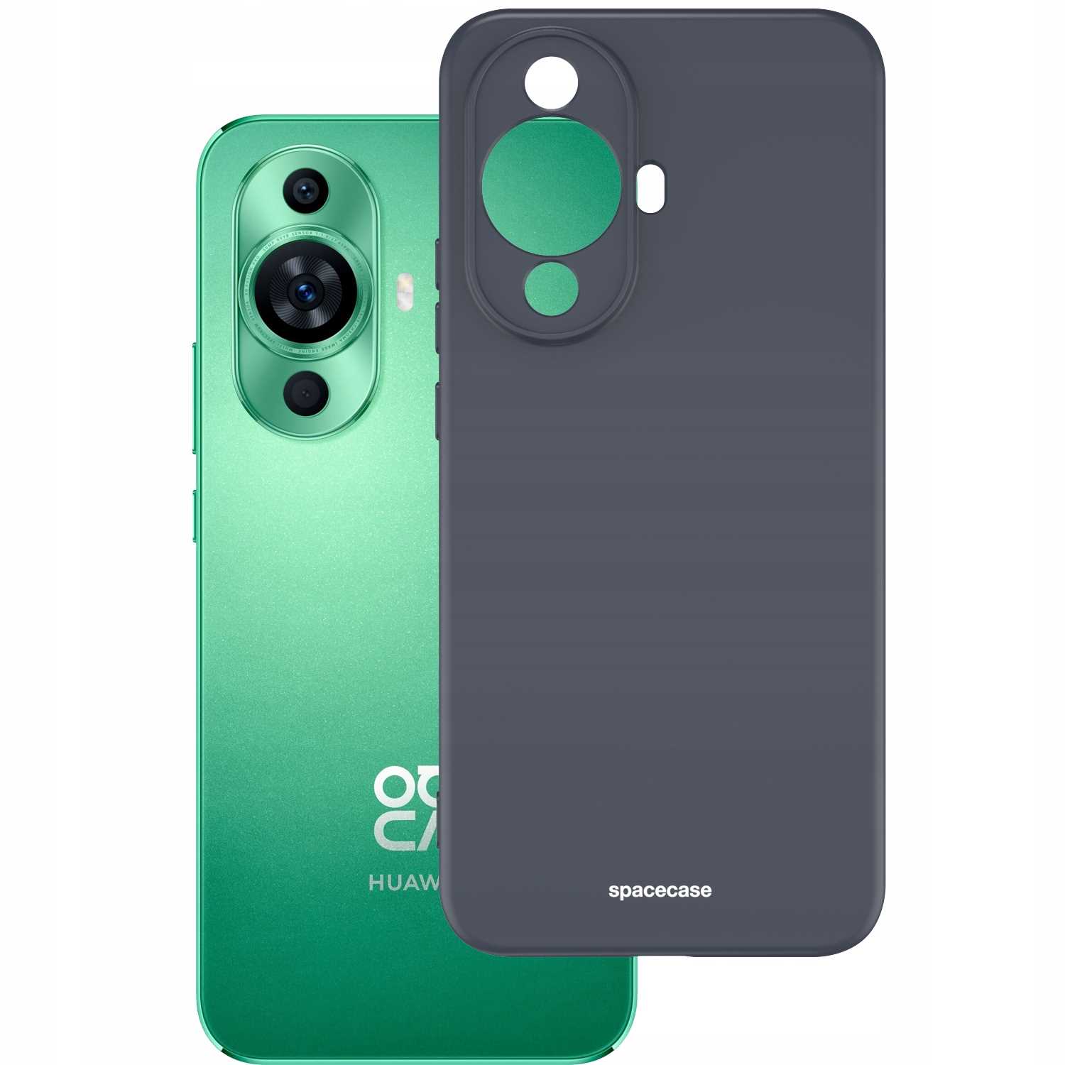 Spacecase Silicone Case Huawei Nova 11/12S black