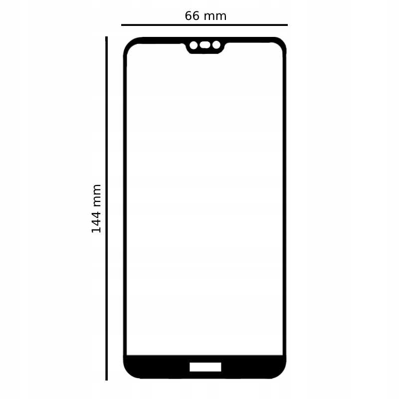 Spacecase Glass 5D Huawei P20 Lite