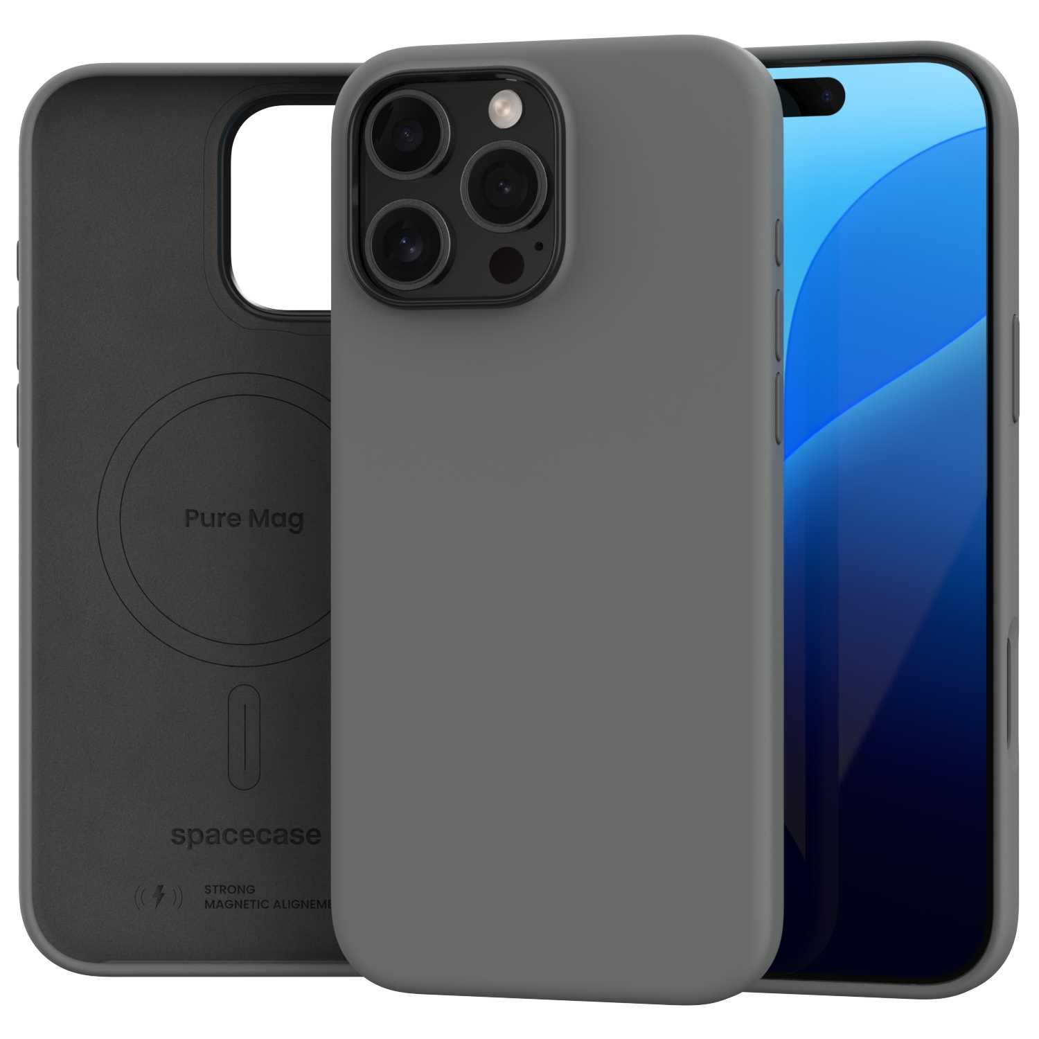 Spacecase Pure Mag Iphone 16 Pro Max Gray