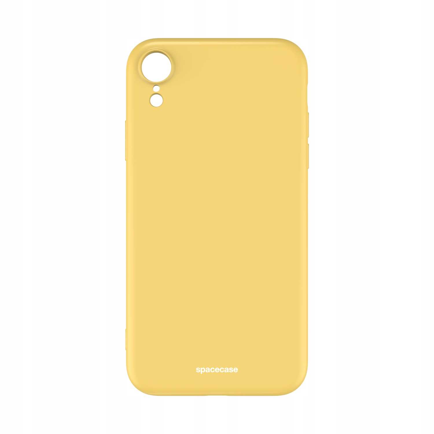 Spacecase Silicone Case iPhone Xr yellow