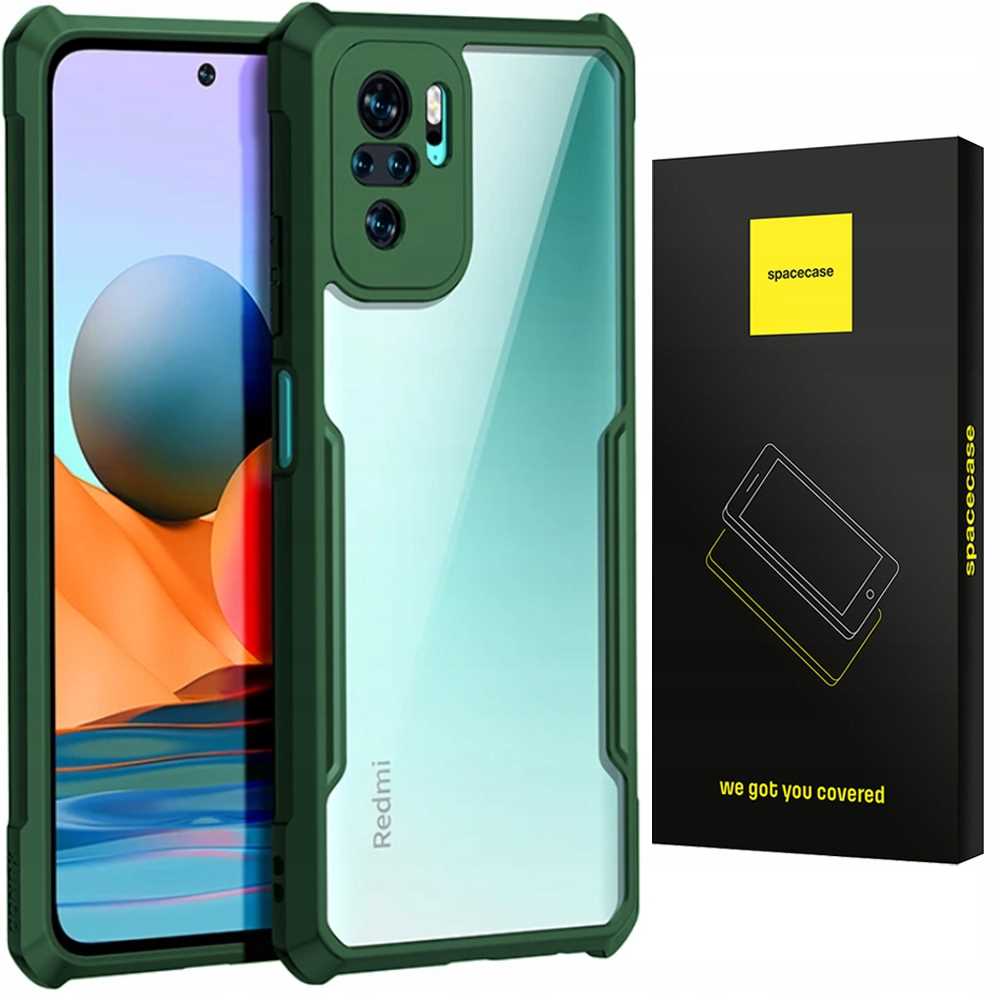 Spacecase Beetle Redmi Note 10 Pro Zielony