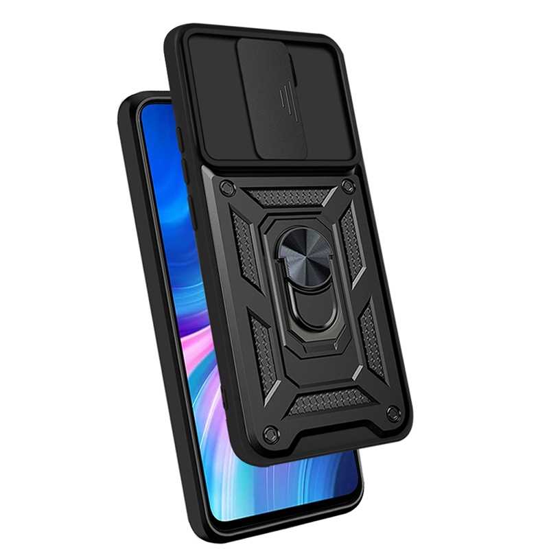 Spacecase Camring Redmi Note 8 Pro black