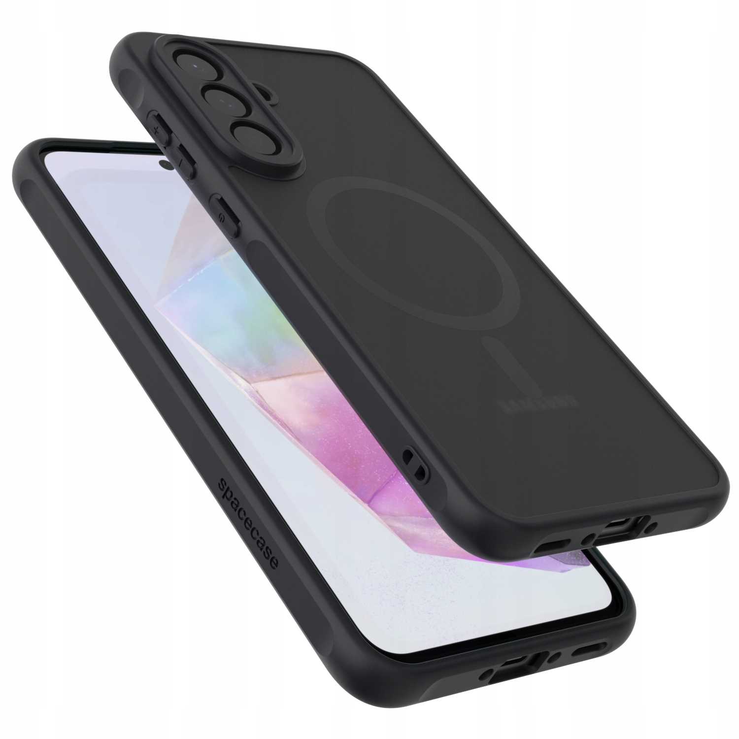 Spacecase Hybrid Mag Galaxy A36 5G black